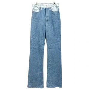 7 For All Mankind Easy Boot 25 High Rise 34"‎ Light Wash